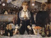 Edouard Manet A Bar at the Folies Bergere oil on canvas